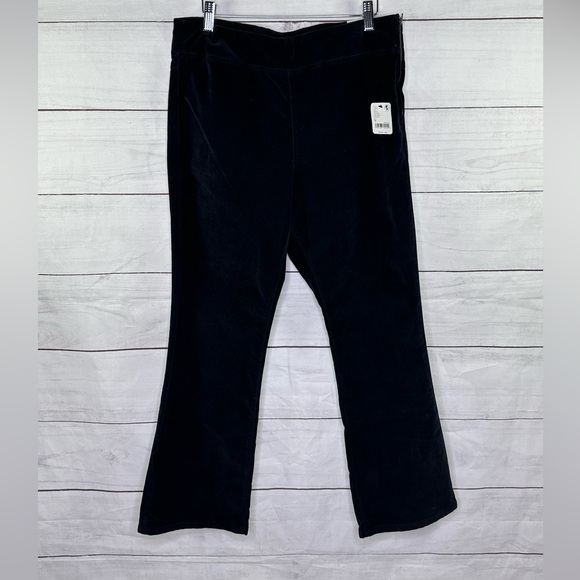 NWT We The Free Free People In My Feelings Velvet Crop Slim Flare Pants Size M - Picture 4 of 14
